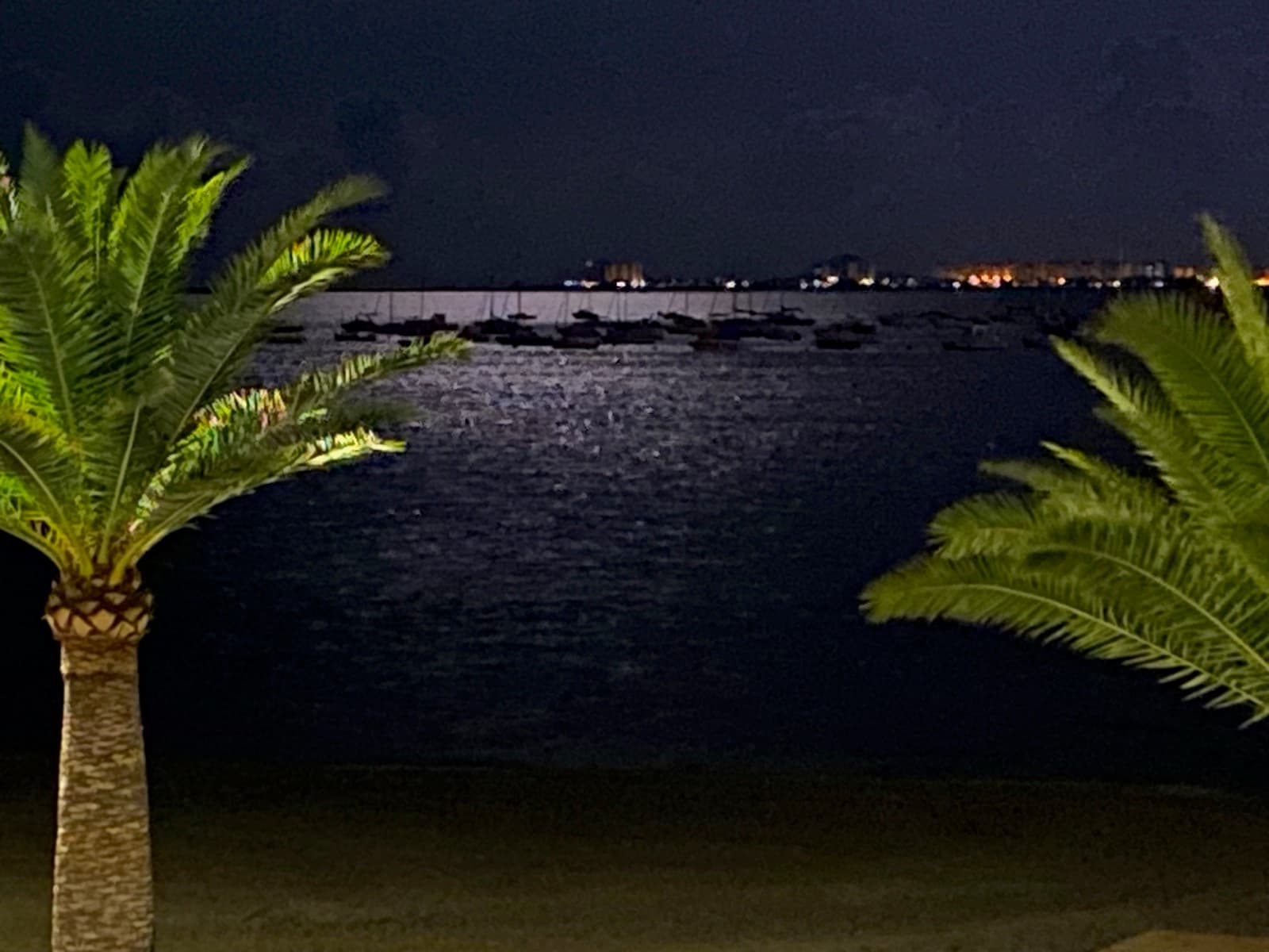 Avondzon over de Mar Menor