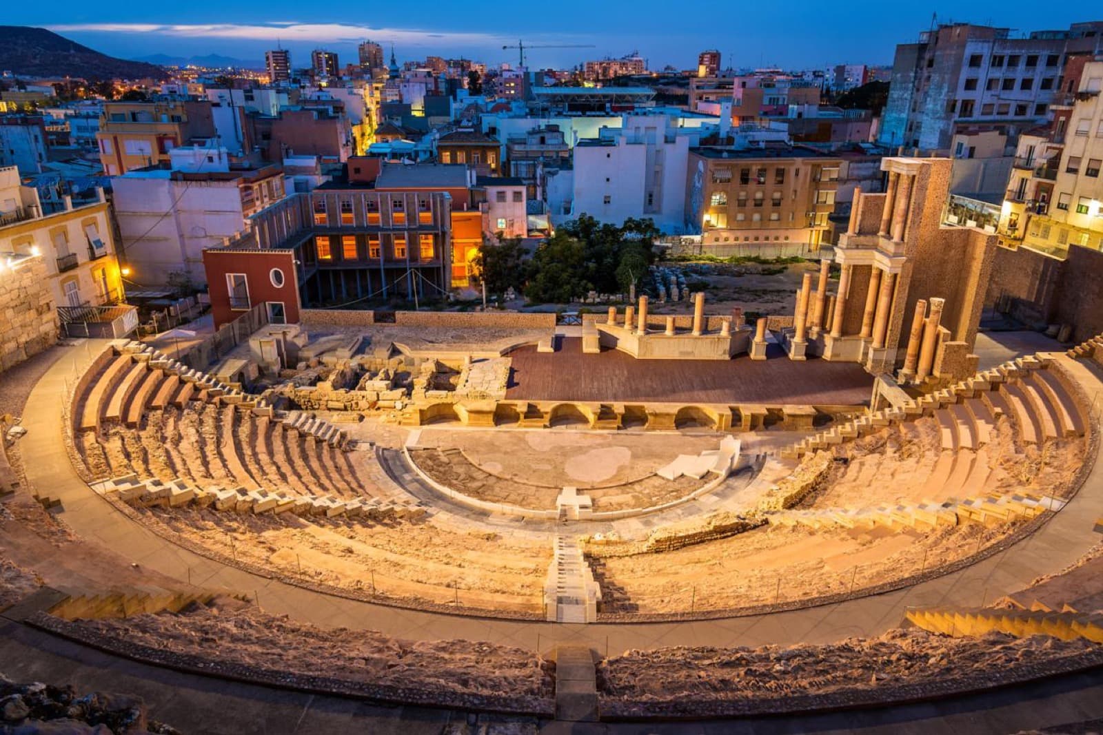 Het Romeinse amfitheater van Cartagena