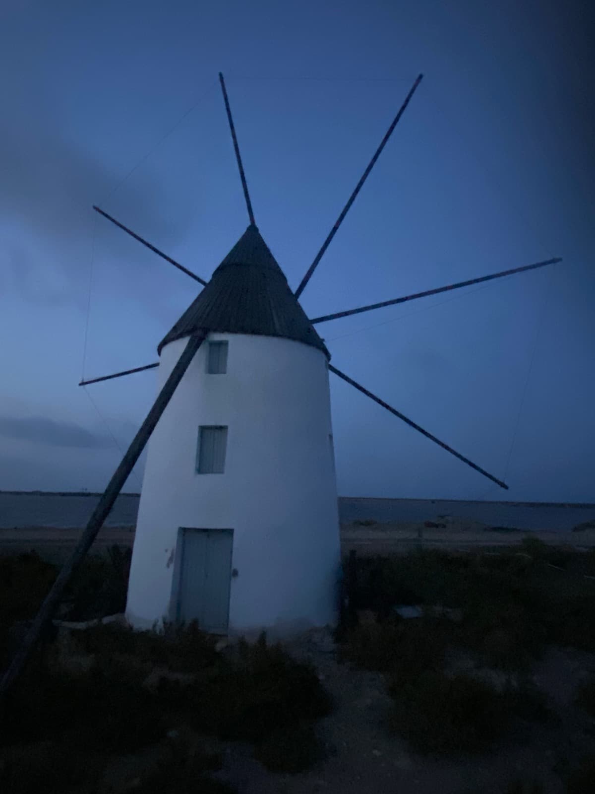 De Molino de Quintín, karakteristieke windmolen aan het natuurpark